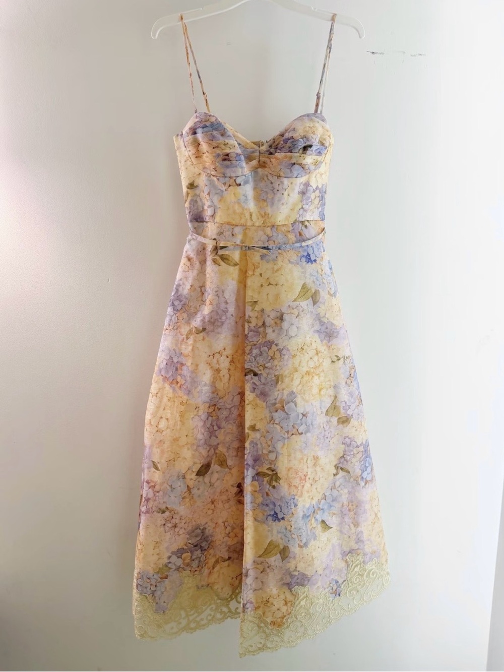 Zimmermann Valiant Tucked Midi Dress – Size 0 - Picture 5 of 8